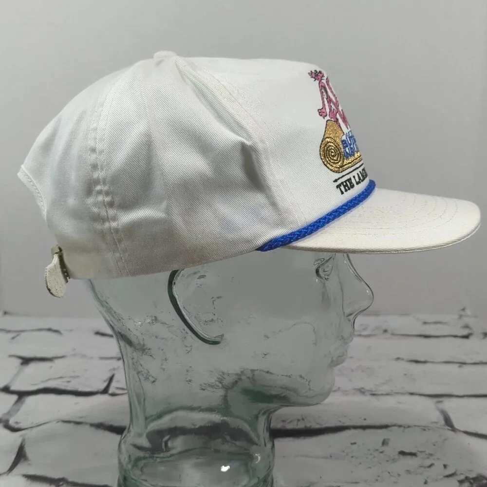 Pink Panther Butler Insulation Vtg Rope Front‎ Hat Adjustable Ball Cap